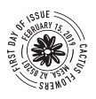 Cactus Flowers First Day of Issue, USPS, 2019